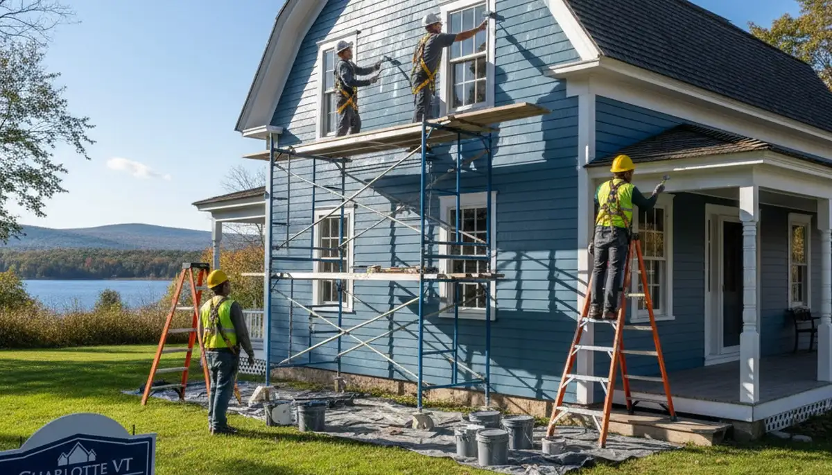 Professional painting services in Burlington, VT for interior and exterior homes and businesses