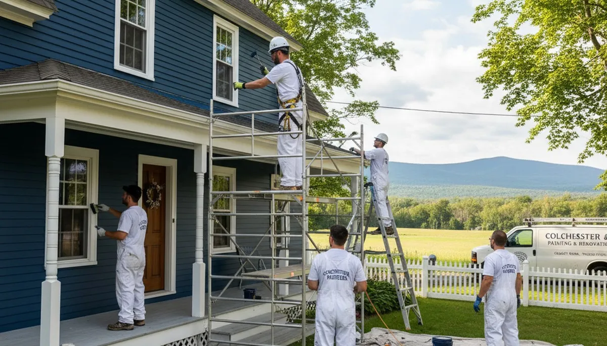 Professional painting services in Burlington, VT for homes and businesses