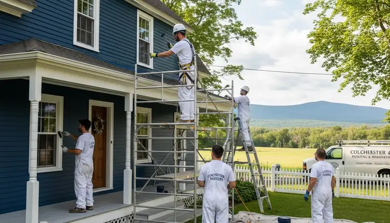 Professional painting services in Burlington, VT for homes and businesses