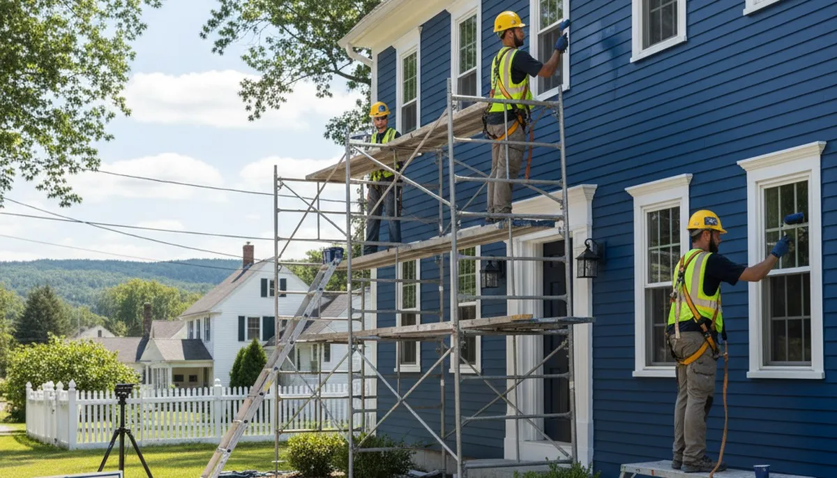 Professional painters serving Burlington, VT with interior and exterior painting services