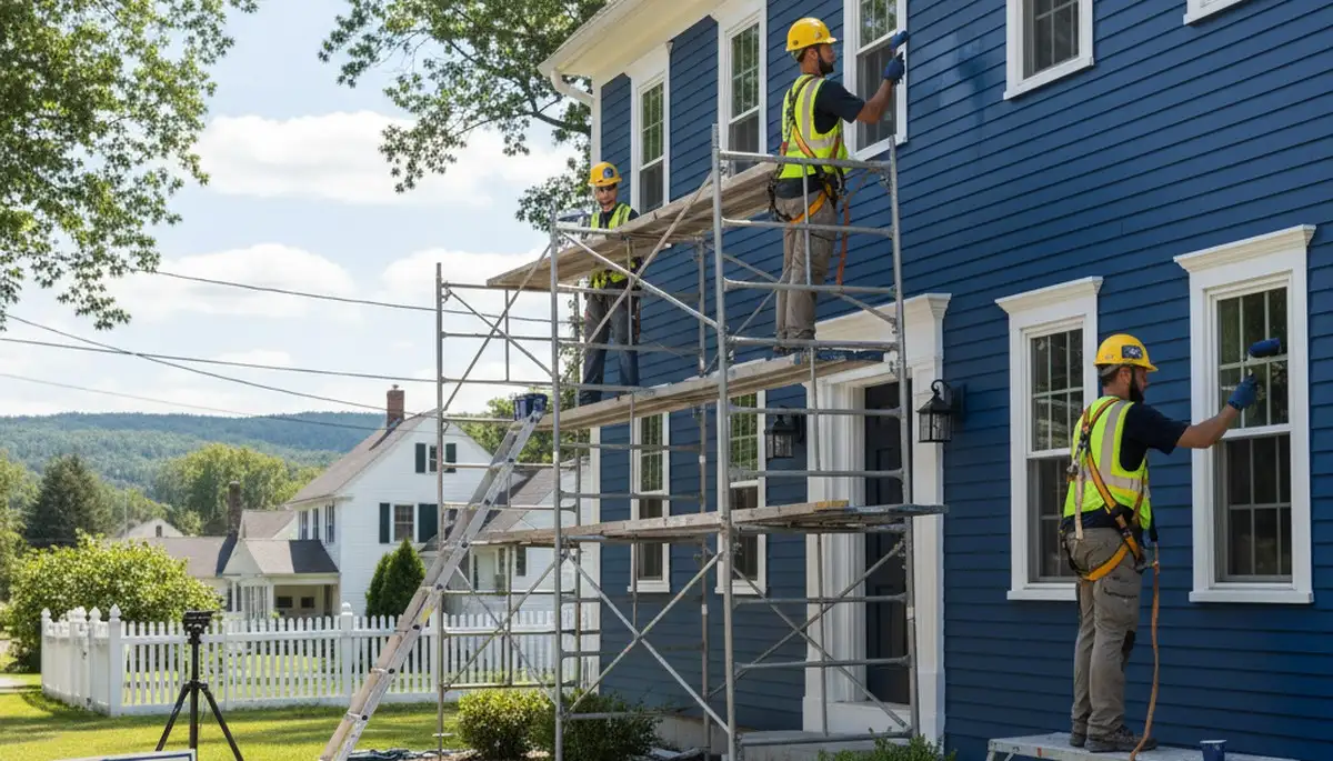 Professional painters serving Burlington, VT with interior and exterior painting services