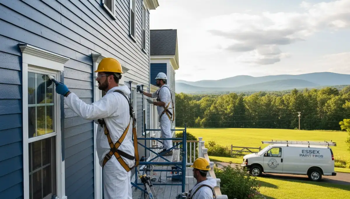 Painting contractor in Burlington, VT providing professional interior and exterior painting services