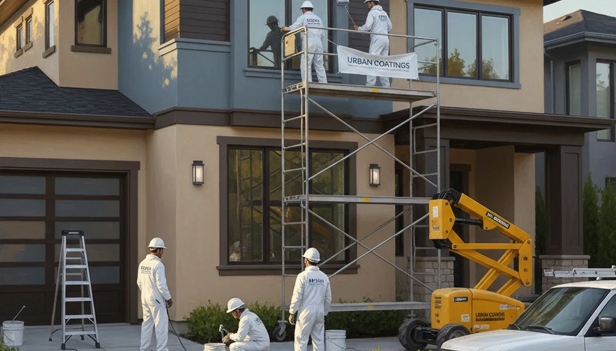 Exterior house painting in Burlington, VT for weather-resistant home protection