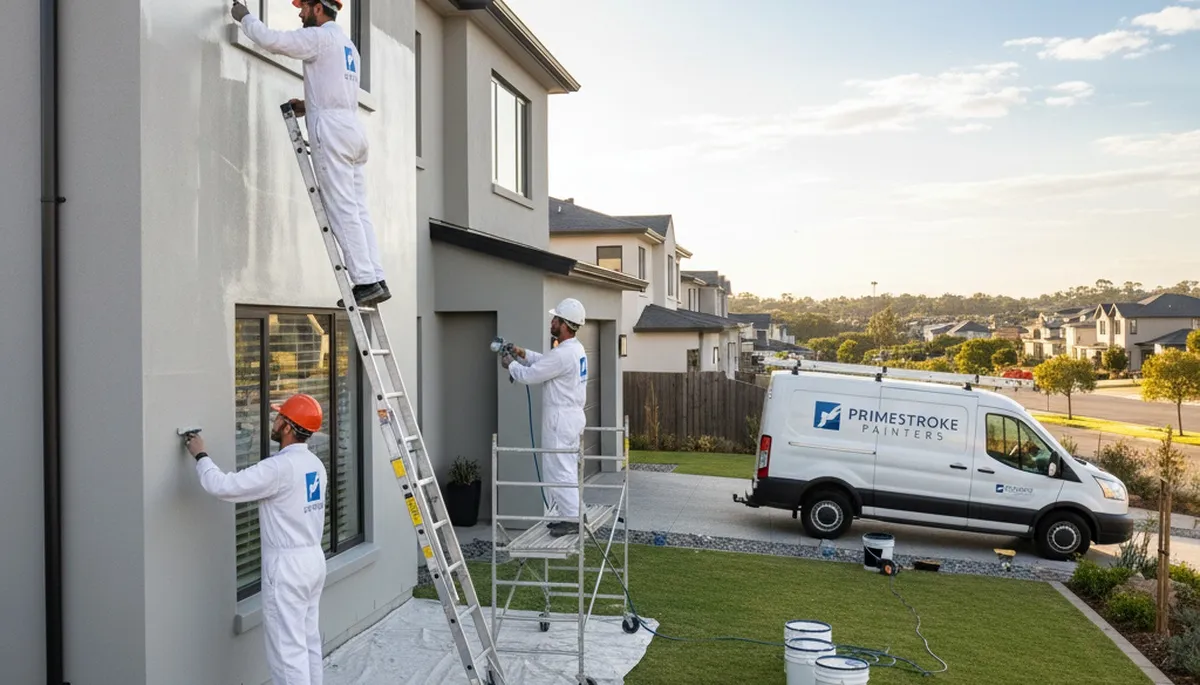 Exterior house painting in Burlington, VT by Burlington Paint Pros for durable weather protection
