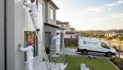 Exterior house painting in Burlington, VT by Burlington Paint Pros for durable weather protection