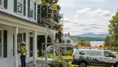 Professional painters serving Burlington, VT with interior and exterior painting services