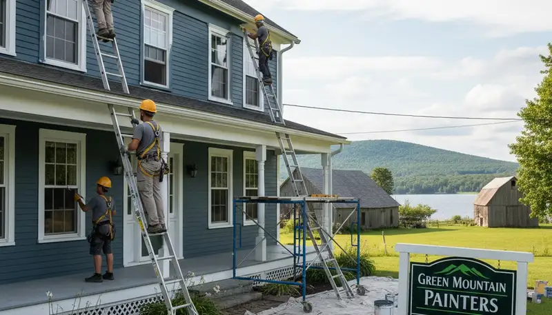 Professional painting service in Burlington, VT for residential and commercial properties