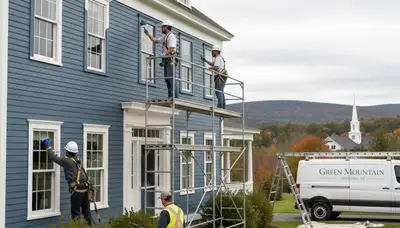 Painting contractor team serving Burlington, VT with professional residential and commercial painting services