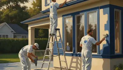 Professional house painting in Burlington, VT for durable lakefront-weather protection
