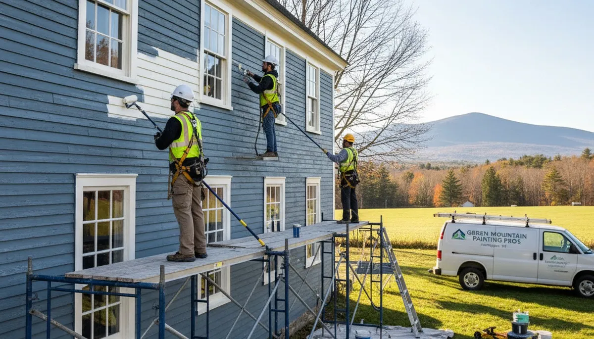 Professional painters serving Burlington, VT for interior and exterior painting services