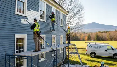 Professional painters serving Burlington, VT for interior and exterior painting services