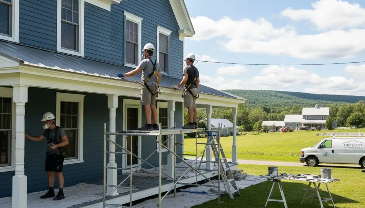 Professional painting services in Burlington, VT for residential and commercial properties
