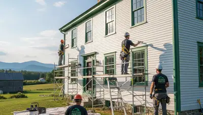 Painter serving Burlington, VT for residential and commercial interior and exterior painting services