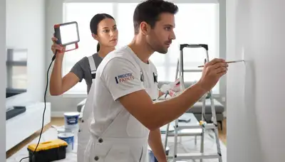 Paint touch-up service for Burlington, VT homes by Burlington Paint Pros