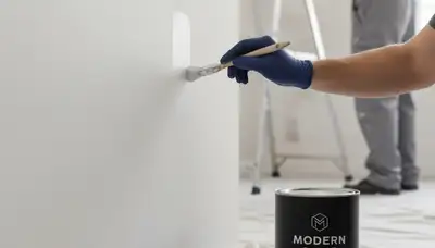 Paint touch-up service in Burlington, VT for chips, scuffs, and weathered walls