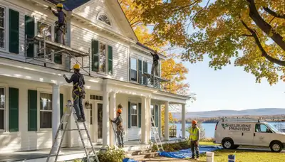 Professional painting team serving Burlington, VT for residential and commercial projects
