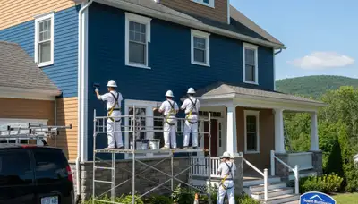 Professional painting services in Burlington, VT for residential and commercial properties