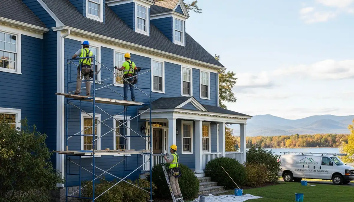 Painting contractor in Burlington, VT serving residential and commercial painting projects