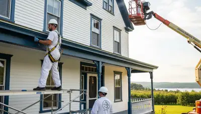 Professional painting services in Burlington, VT for residential and commercial properties