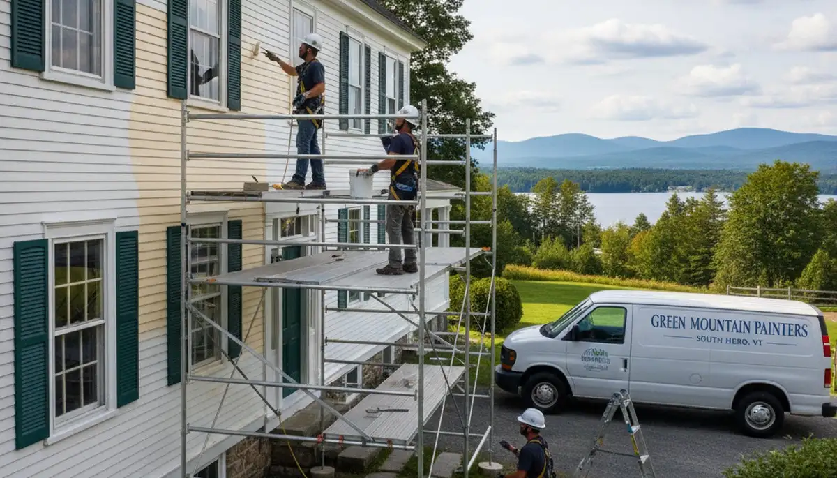 Professional painting service in Burlington, VT for interior and exterior home painting