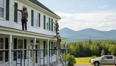 Professional painting services in Burlington, VT for residential and commercial properties