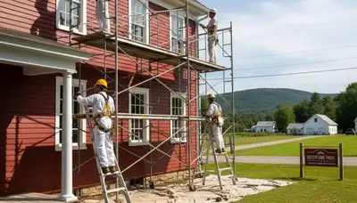 Burlington, VT painting contractors for residential and commercial interior and exterior painting services