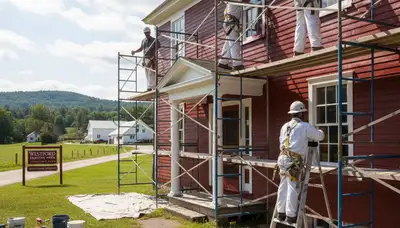 Professional painting services in Burlington, VT for residential and commercial properties