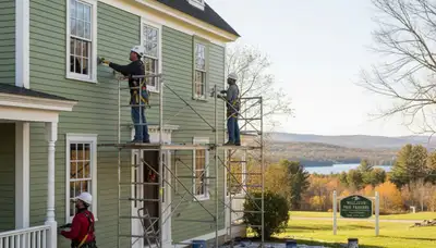 Painting company in Burlington, VT serving residential and commercial interior and exterior projects