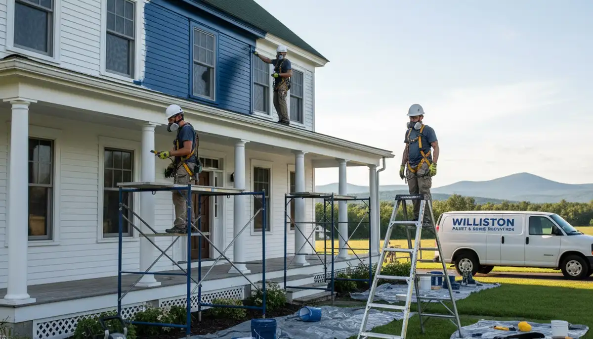 Painting contractor in Burlington, VT serving residential and commercial interior and exterior projects
