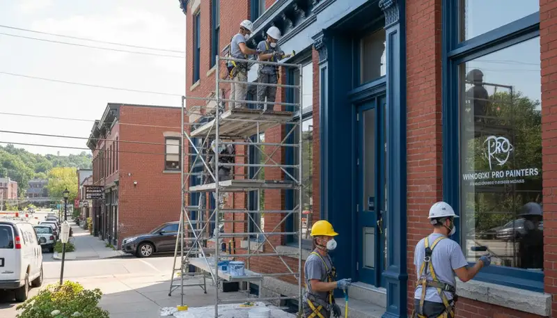 Professional painting service in Burlington, VT for residential and commercial properties